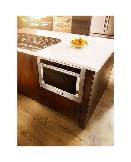 KitchenAid - 24" 1.2 Cu. Ft. Built-In Microwave Drawer - Stainless steel, изображение 2