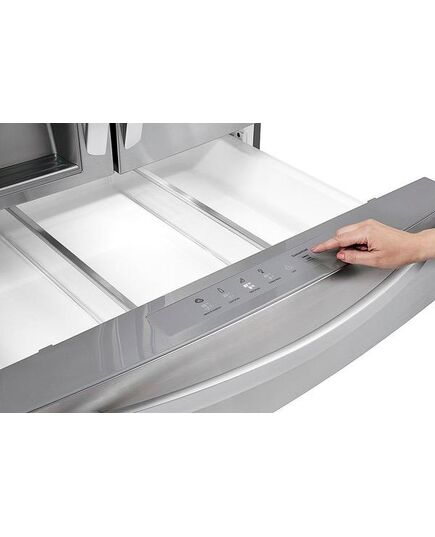 LG - Door-in-Door 29.9 Cu. Ft. 4-Door French Door Refrigerator with Thru-the-Door Ice and Water - Stainless steel, изображение 6
