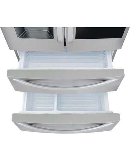 LG - InstaView Door-in-Door 27.8 Cu. Ft. 4-Door French Door Refrigerator - PrintProof Stainless Steel, изображение 9