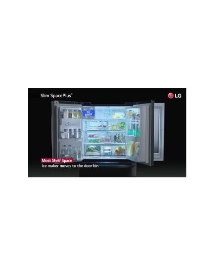 LG - Door-in-Door 29.9 Cu. Ft. 4-Door French Door Refrigerator with Thru-the-Door Ice and Water - Stainless steel, изображение 13