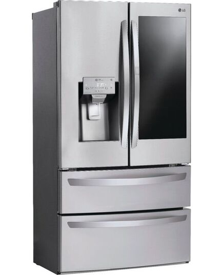 LG - InstaView Door-in-Door 27.8 Cu. Ft. 4-Door French Door Refrigerator - PrintProof Stainless Steel, изображение 22