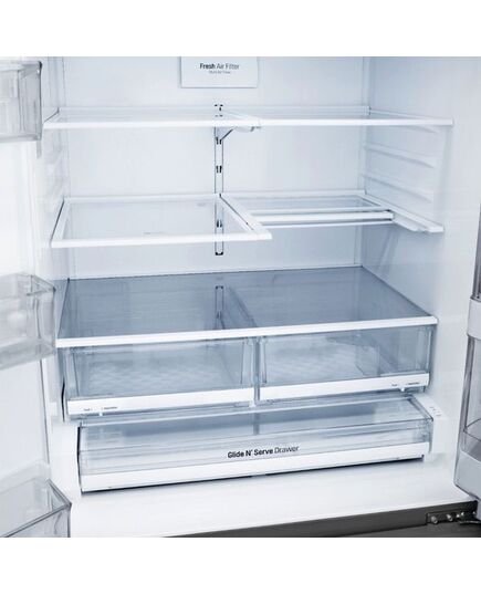 LG - InstaView Door-in-Door 27.8 Cu. Ft. 4-Door French Door Refrigerator - PrintProof Stainless Steel, изображение 24