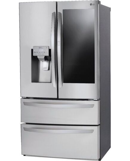 LG - InstaView Door-in-Door 27.8 Cu. Ft. 4-Door French Door Refrigerator - PrintProof Stainless Steel, изображение 30