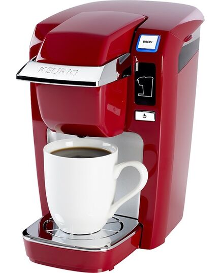 Keurig - K-Mini K15 Single-Serve K-Cup Pod Coffee Maker - Red, изображение 3