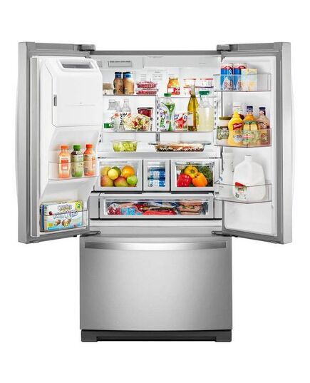 Whirlpool - 26.8 Cu. Ft. French Door Refrigerator - Stainless steel, изображение 6