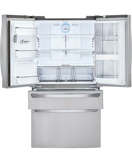 LG - Door-in-Door 29.9 Cu. Ft. 4-Door French Door Refrigerator with Thru-the-Door Ice and Water - Stainless steel, изображение 24