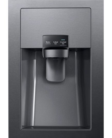 Samsung - Family Hub 22.2 Cu. Ft. 4-Door French Door Counter-Depth Refrigerator - Fingerprint Resistant Black Stainless Steel, изображение 21