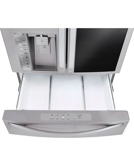 LG - 29.7 Cu. Ft. 4-Door French InstaView Door-in-Door Smart Wi-Fi Enabled Refrigerator - Stainless steel, изображение 33