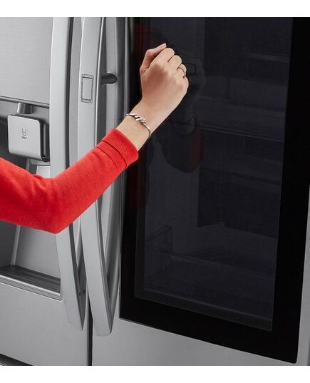 LG - 23.5 Cu. Ft. French InstaView Door-in-Door Counter-Depth Smart Wi-Fi Enabled Refrigerator - Stainless steel, изображение 27