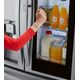 LG - 29.7 Cu. Ft. 4-Door French InstaView Door-in-Door Smart Wi-Fi Enabled Refrigerator - Stainless steel, изображение 5