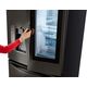 LG - 23.5 Cu. Ft. French InstaView Door-in-Door Counter-Depth Smart Wi-Fi Enabled Refrigerator - PrintProof Black Stainless Steel, изображение 4