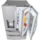 LG - InstaView Door-in-Door 27.8 Cu. Ft. 4-Door French Door Refrigerator - PrintProof Stainless Steel, изображение 12