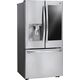 LG - 23.5 Cu. Ft. French InstaView Door-in-Door Counter-Depth Smart Wi-Fi Enabled Refrigerator - Stainless steel, изображение 20