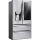 LG - InstaView Door-in-Door 27.8 Cu. Ft. 4-Door French Door Refrigerator - PrintProof Stainless Steel, изображение 22