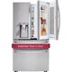 LG - 29.7 Cu. Ft. 4-Door French InstaView Door-in-Door Smart Wi-Fi Enabled Refrigerator - Stainless steel, изображение 29