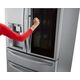 LG - 29.7 Cu. Ft. 4-Door French InstaView Door-in-Door Smart Wi-Fi Enabled Refrigerator - Stainless steel, изображение 30