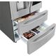 LG - InstaView Door-in-Door 27.8 Cu. Ft. 4-Door French Door Refrigerator - PrintProof Stainless Steel, изображение 33
