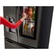 LG - 23.5 Cu. Ft. French InstaView Door-in-Door Counter-Depth Smart Wi-Fi Enabled Refrigerator - PrintProof Black Stainless Steel, изображение 31