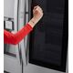 LG - 23.5 Cu. Ft. French InstaView Door-in-Door Counter-Depth Smart Wi-Fi Enabled Refrigerator - Stainless steel, изображение 27